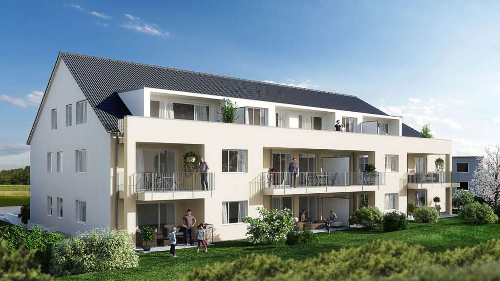 Visualisierung Bissingen, Alte Dettinger Straße