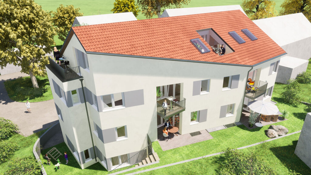 Visualisierung, Korntal Sonnenbergstraße